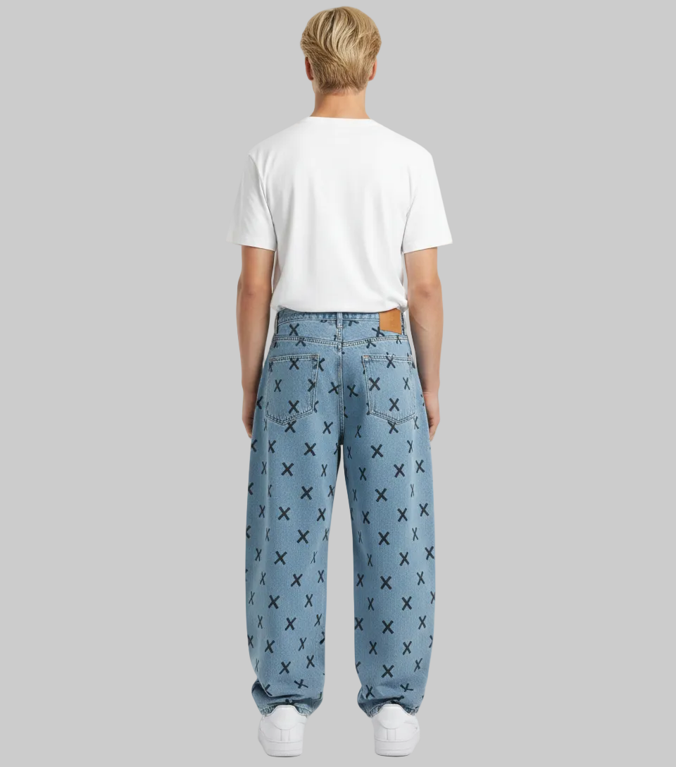 Urban Drill Cargo Pants - blue