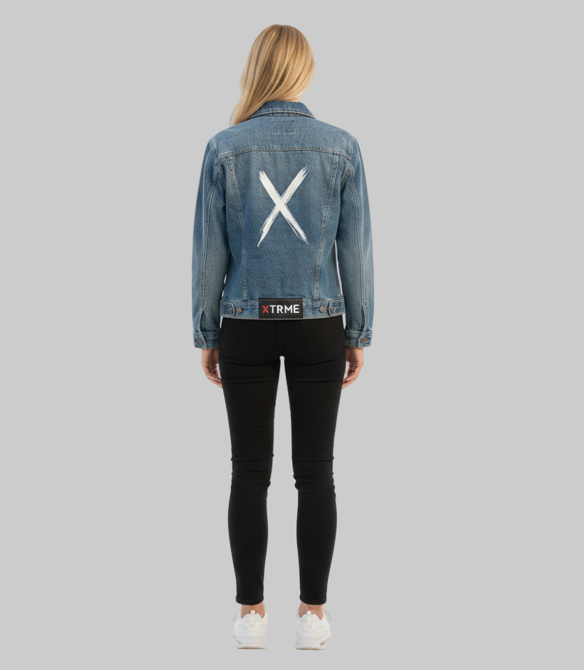 Authority Denim Jacket - Washed Black