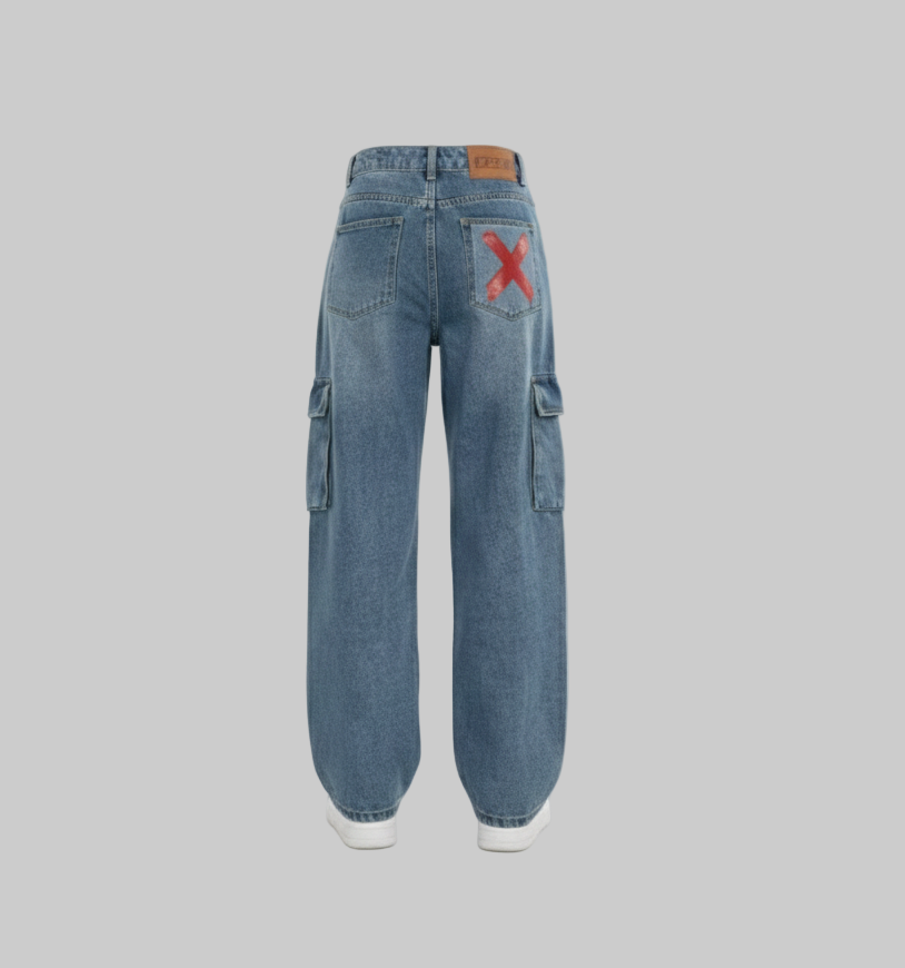 XTRME Red Patch Cargo Denim (Women’s Edition)