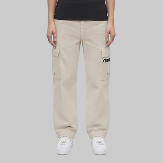 Utility Cargo Pants – Beige (Women)