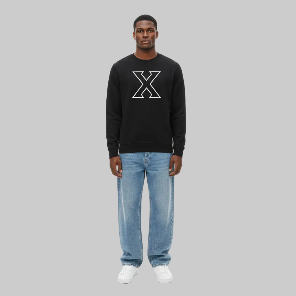 Signature X Sweatshirt – Black