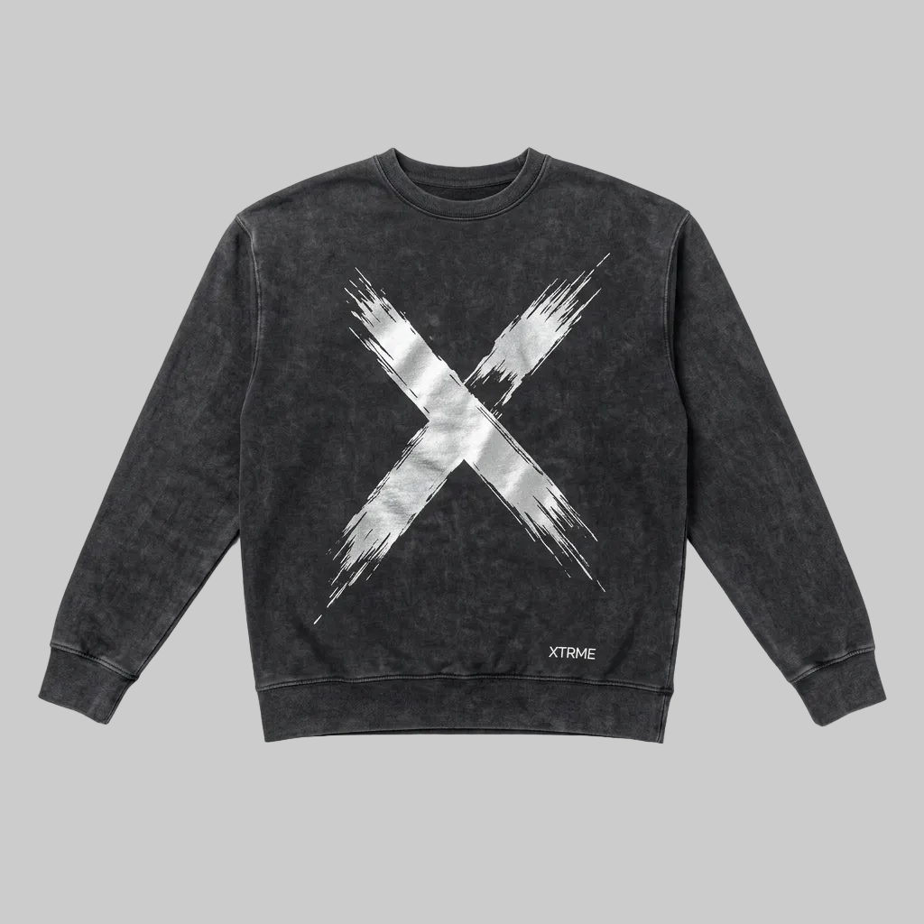 Reflective X Hoodie – Dark Grey (Men)