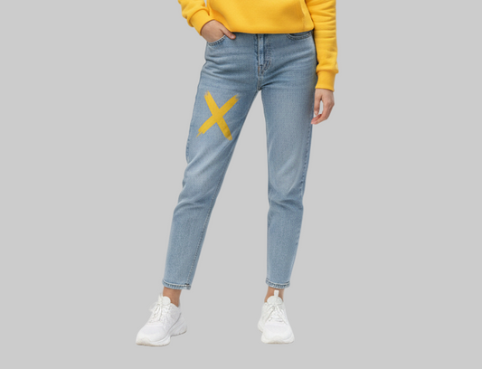 XTRME Light Blue Statement Denim — Unisex Edition