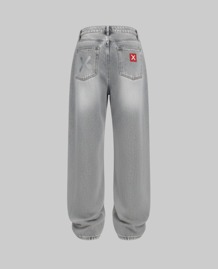 XTRME Light Grey Wide-Leg Shimmer X Pants — Women’s Edition