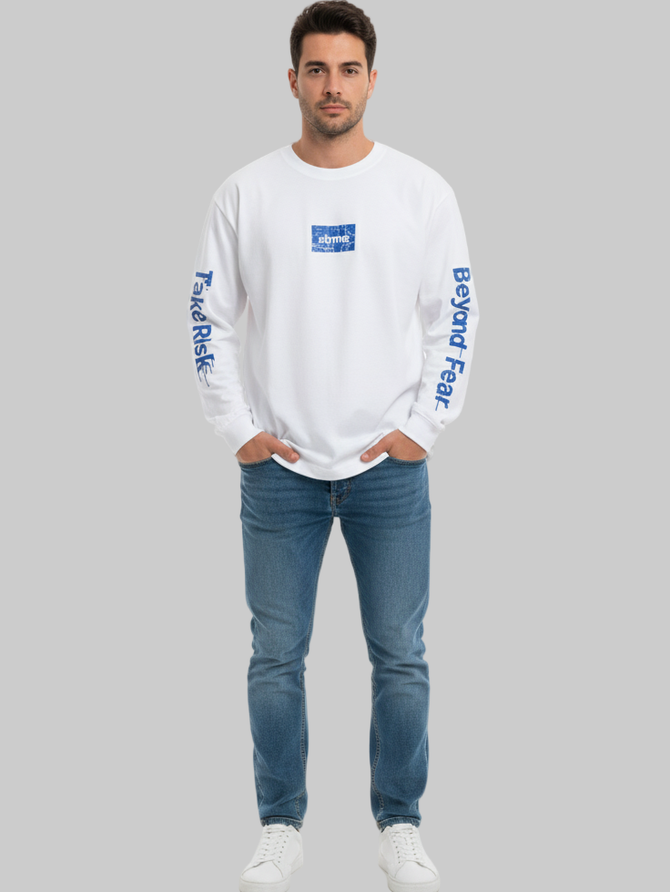 XTRME Royal Blue Mark Sweater – Men’s Edition