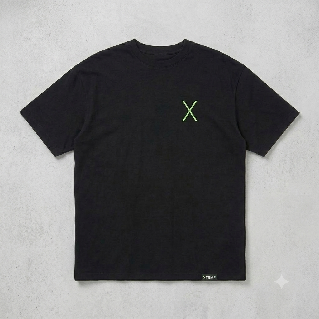 Think X Oversized T-Shirt – Black (Women)