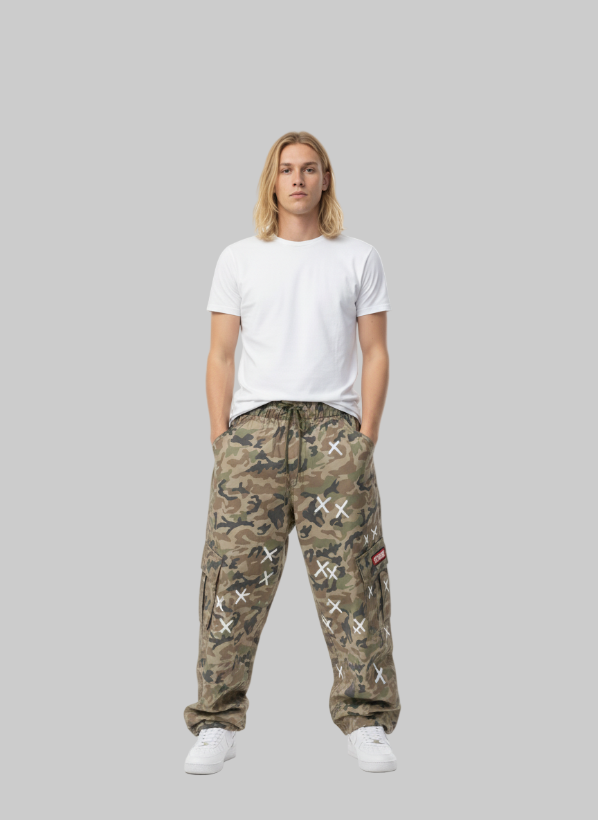 XTRME White Mark Military Pants — Men’s Edition
