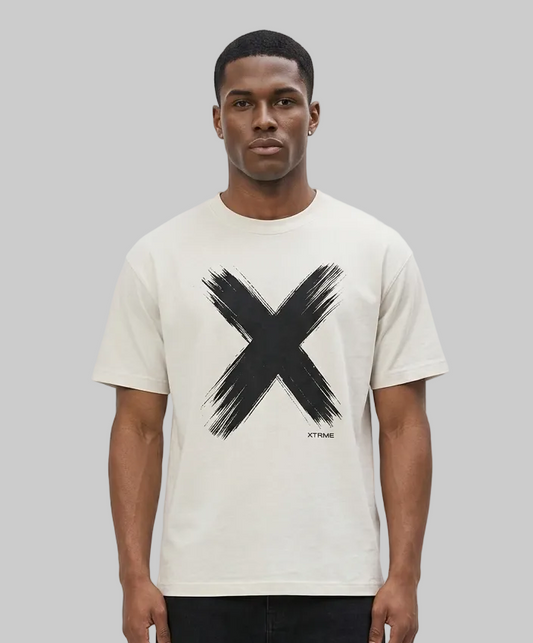 Signature X T-Shirt – Beige (Men)