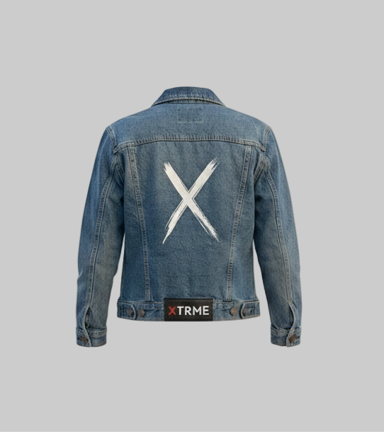 Authority Denim Jacket - Washed Black