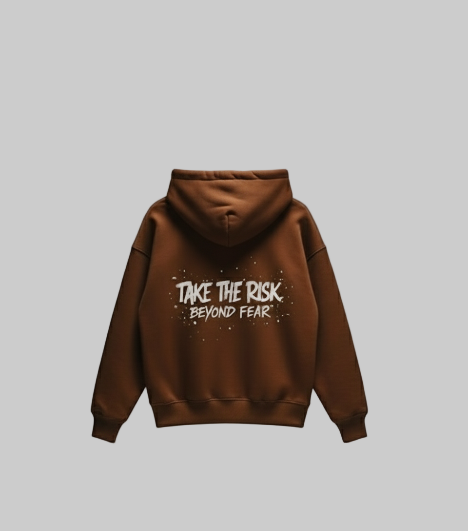 XTRME Beyond Fear Brown Hoodie