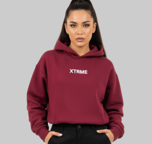 XTRME Burgundy Core Hoodie