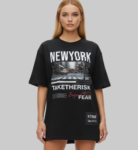 New York Street Oversized Tee