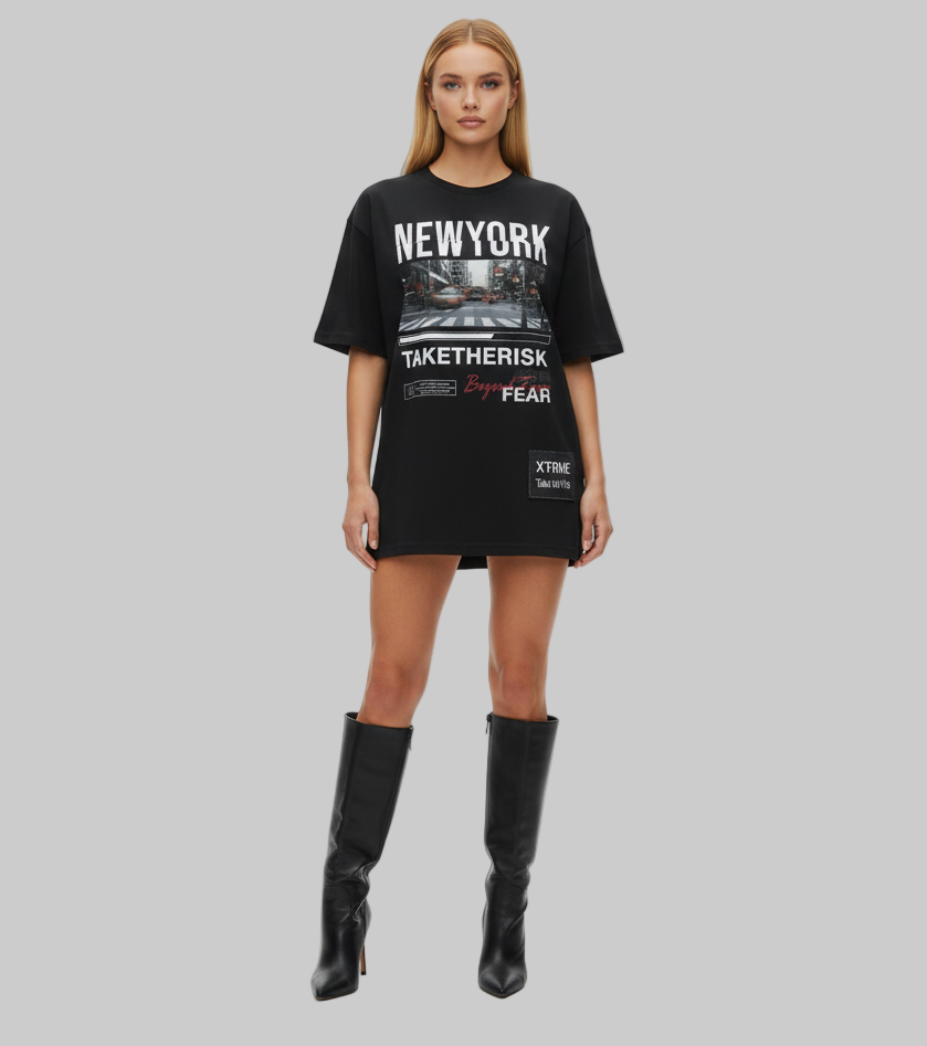 New York Street Oversized Tee