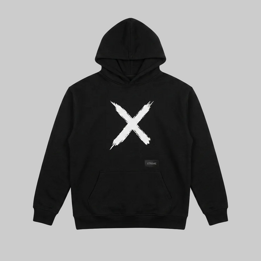Brush X Hoodie – Black (Men)
