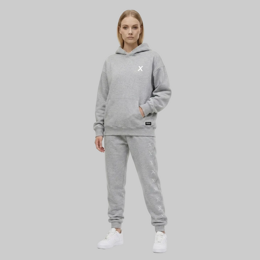 X Pattern Set – Light Grey (Women)