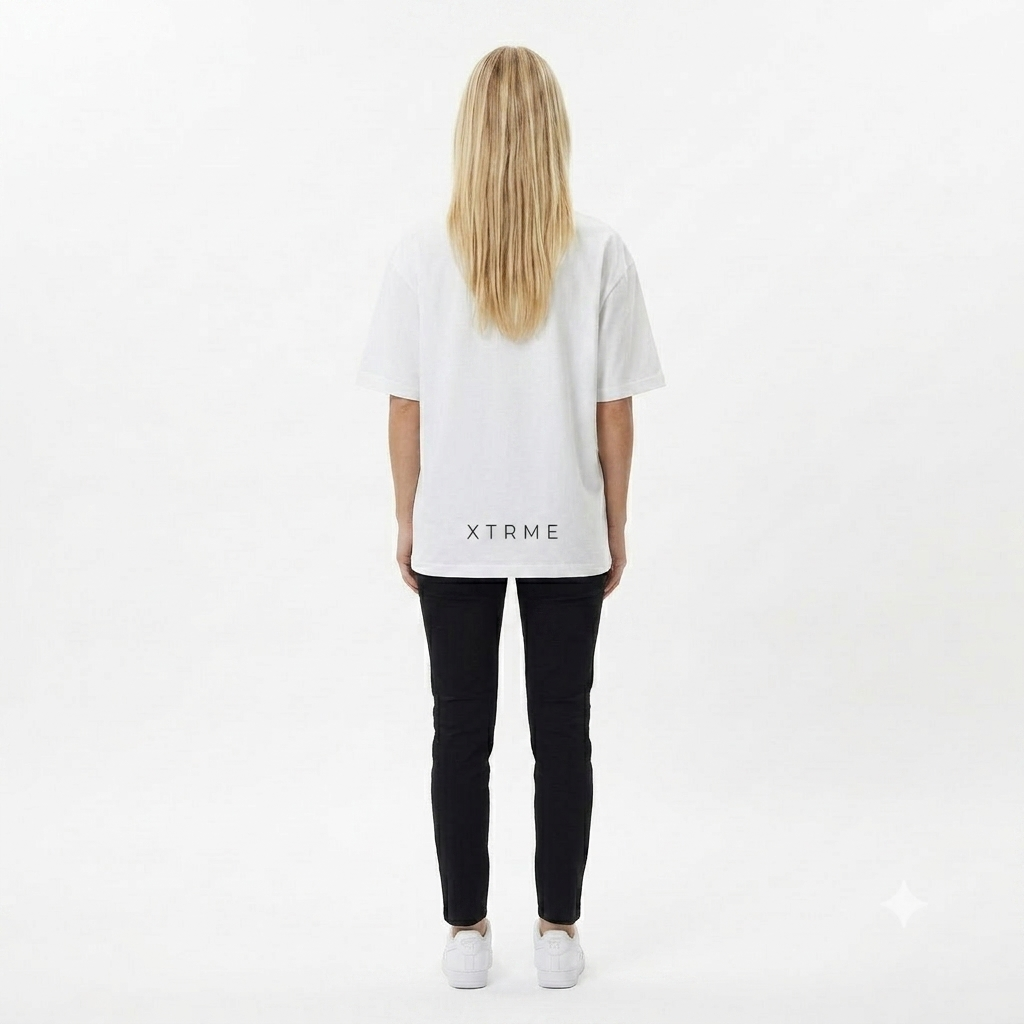 Think XTRME Oversized T-Shirt – White (Women)