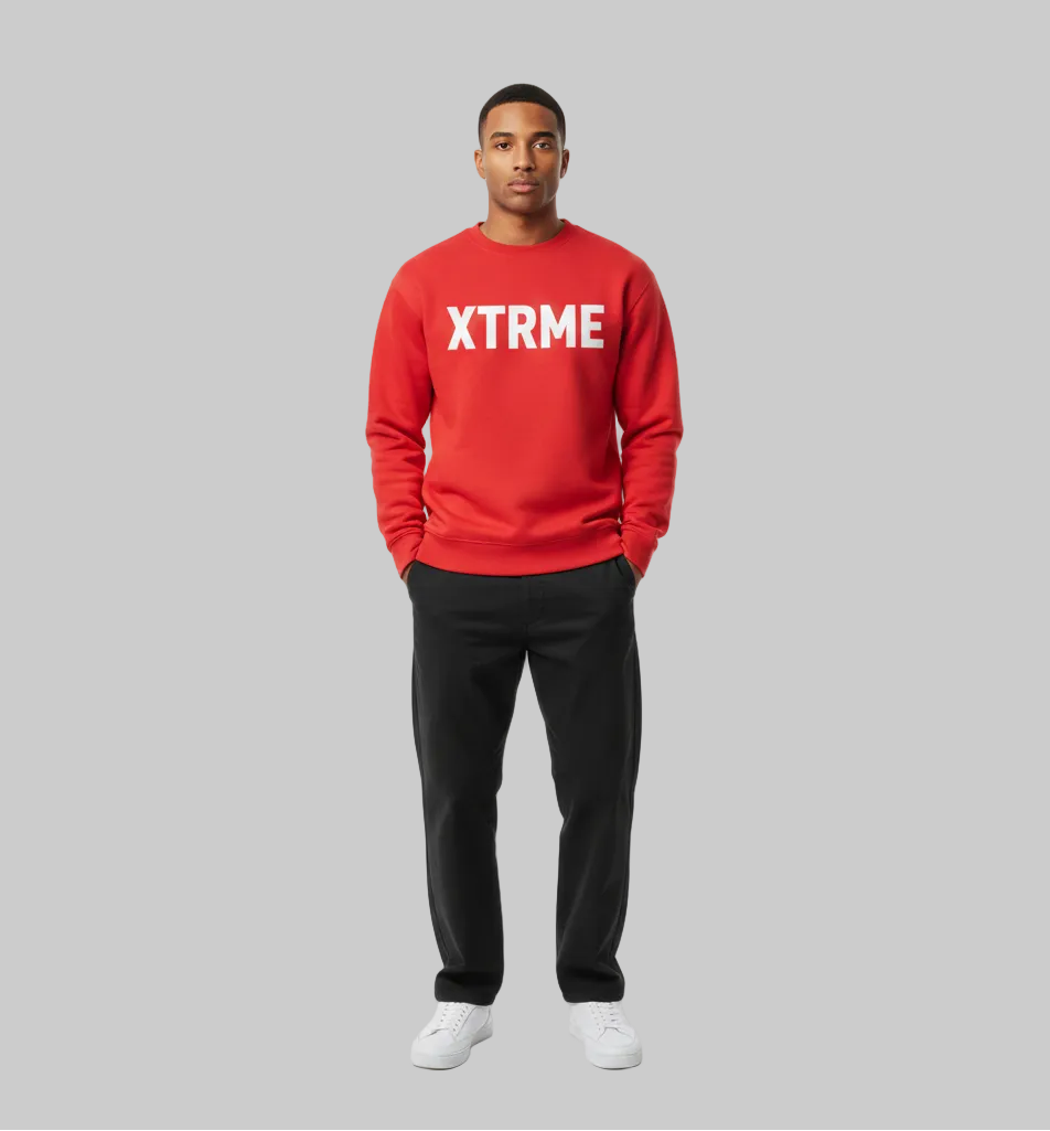Core Sweatshirt – Red