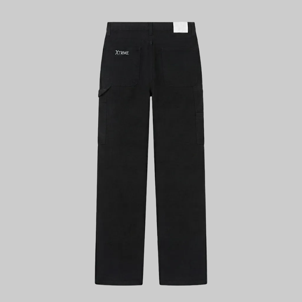 Flared Denim Jeans – Black (Women)