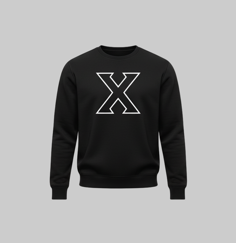 Signature X Sweatshirt – Black