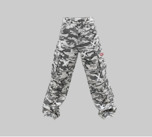 XTRME Grey Camo Cargo Jeans – Women’s Edition