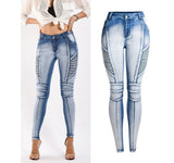 Slim Elastic Denim Pencil jeans