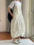 Japanese Drawstring Pleated Dress