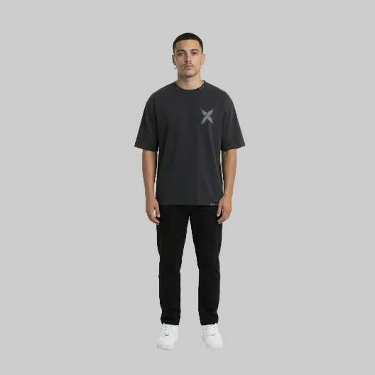Mini Brush X T-Shirt – Charcoal Grey (Men)