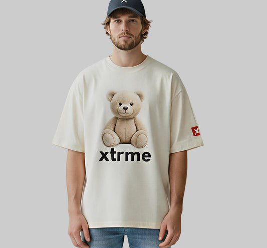 XTRME Soft Beige Bear Tee — Men’s Edition