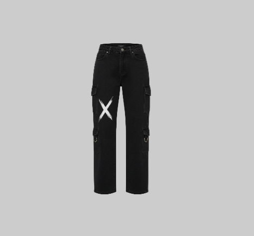 XTRME Take The Risk Black Cargo PantS- MENS