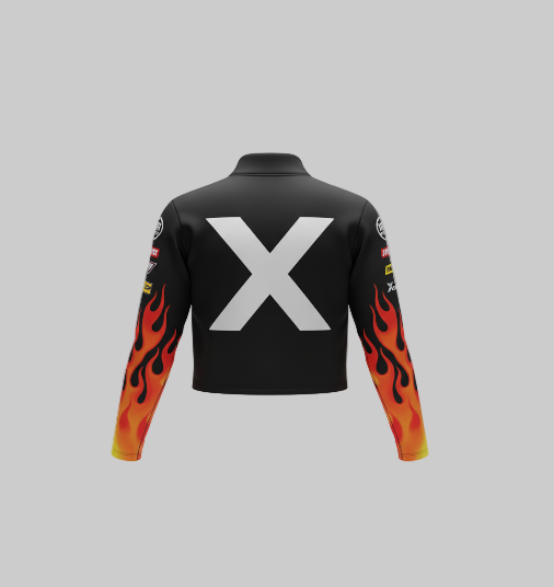 Cropped Racing Top — Women