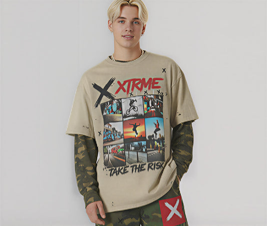XTRME Extreme Sports Collage Tee — Men’s Edition