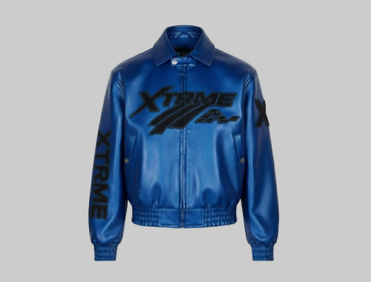 XTRME Royal Blue Racer Jacket — Men’s Edition