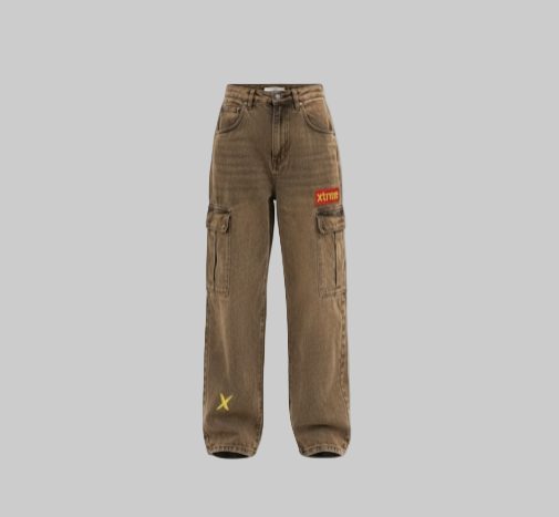 Authority Cargo Jeans – Brown