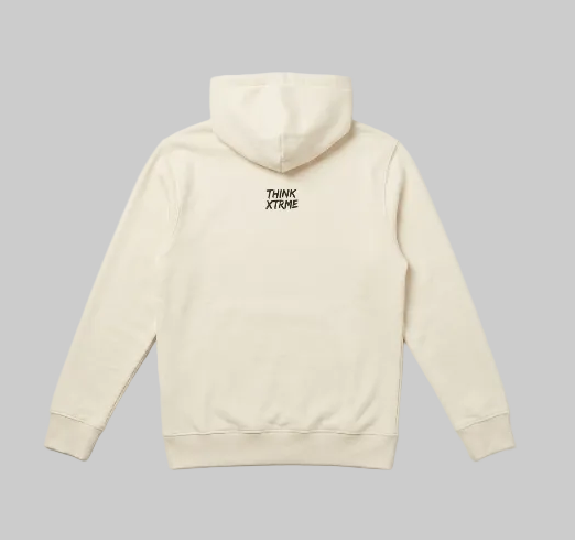 Signature Brush X Hoodie – Off White (Men)