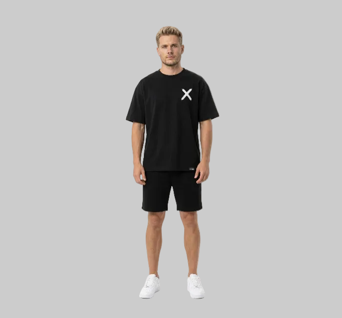 Brush X T-Shirt – Black (Men)