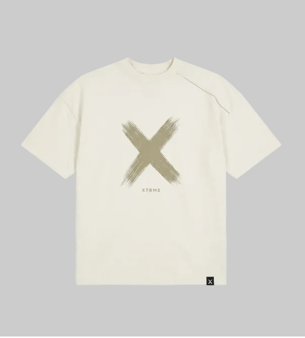 Brush X T-Shirt – Sand Beige (Men)