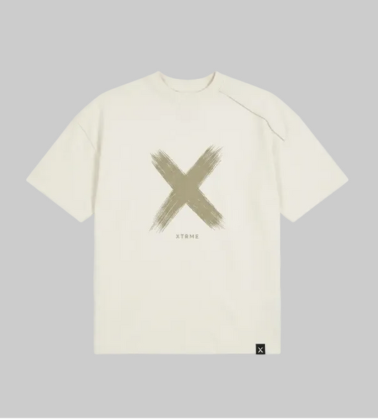 Brush X T-Shirt – Sand Beige (Men)