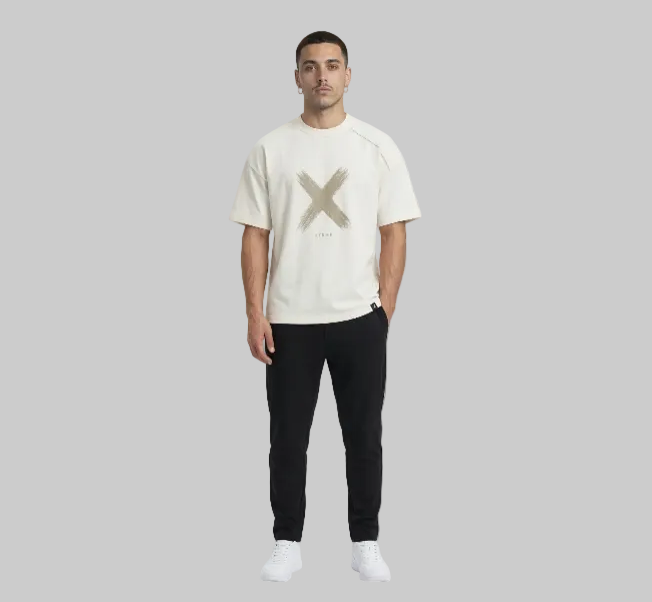 Brush X T-Shirt – Sand Beige (Men)