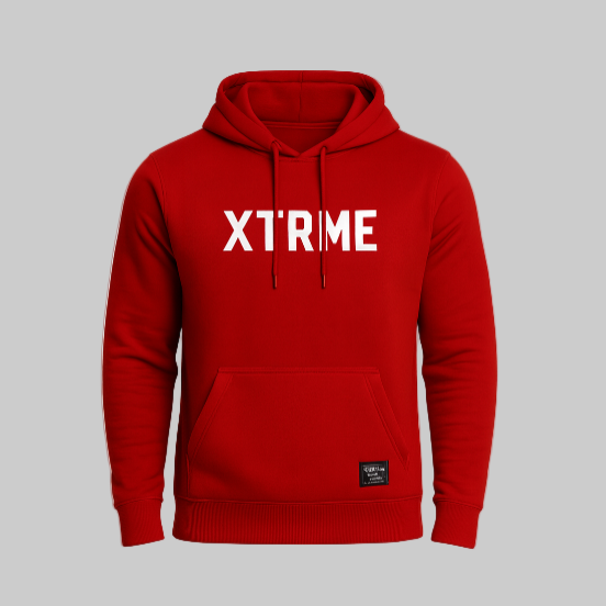 Core Hoodie – Red