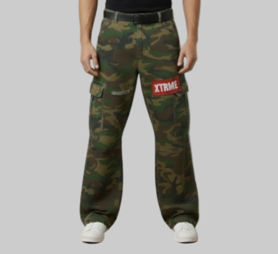 XTRME Military Green Cargo Pants — Men’s Edition