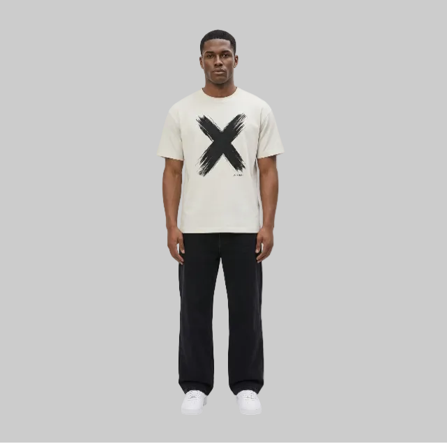 Signature X T-Shirt – Beige (Men)