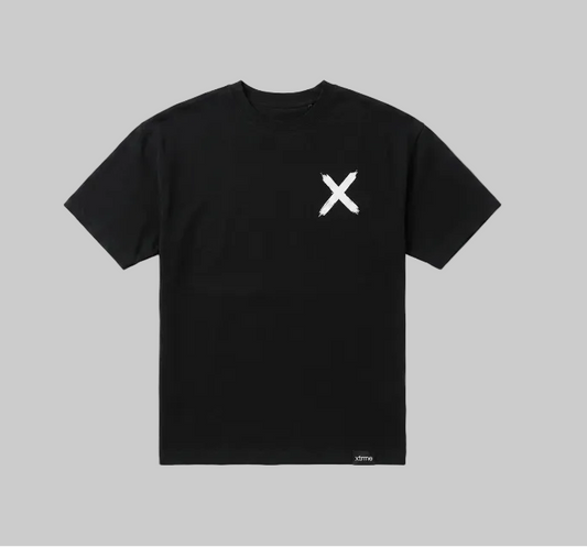 Brush X T-Shirt – Black (Men)