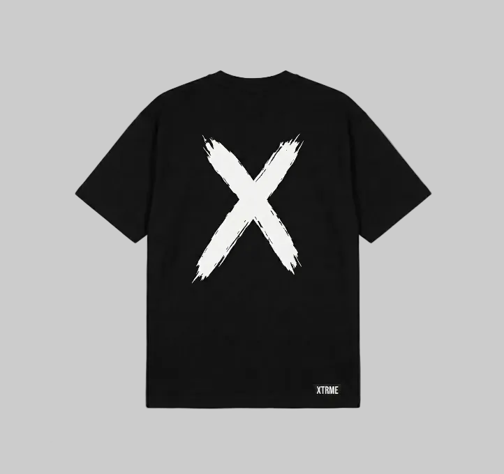 Brush X T-Shirt – Black (Men)