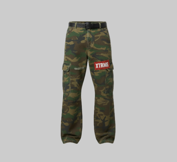 XTRME Military Green Cargo Pants — Men’s Edition