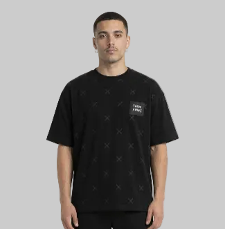 Pattern X T-Shirt – Black (Men)