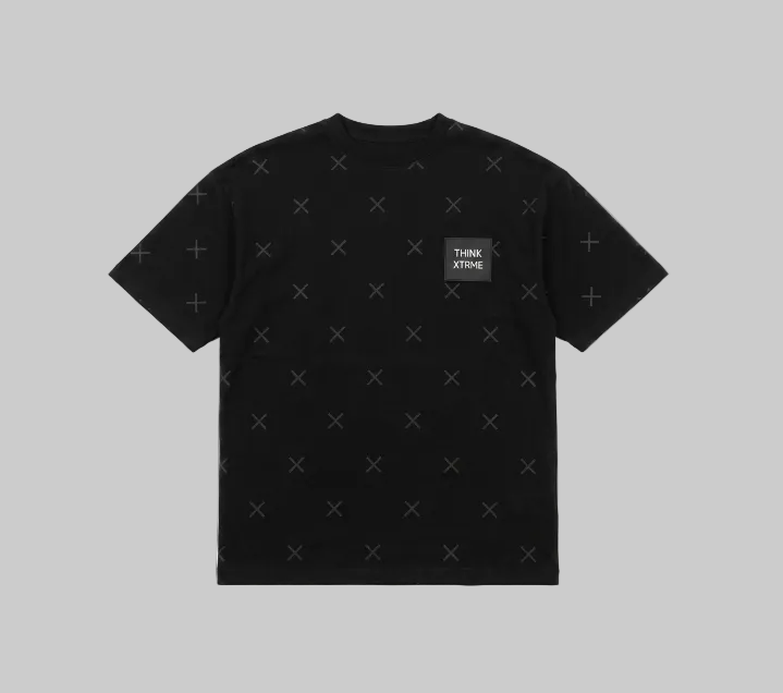 Pattern X T-Shirt – Black (Men)