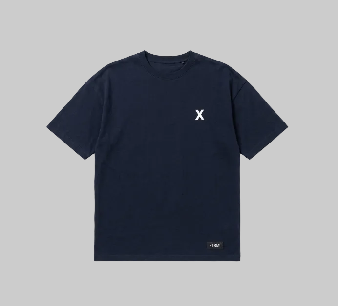 Mini X T-Shirt – Navy Blue (Men)
