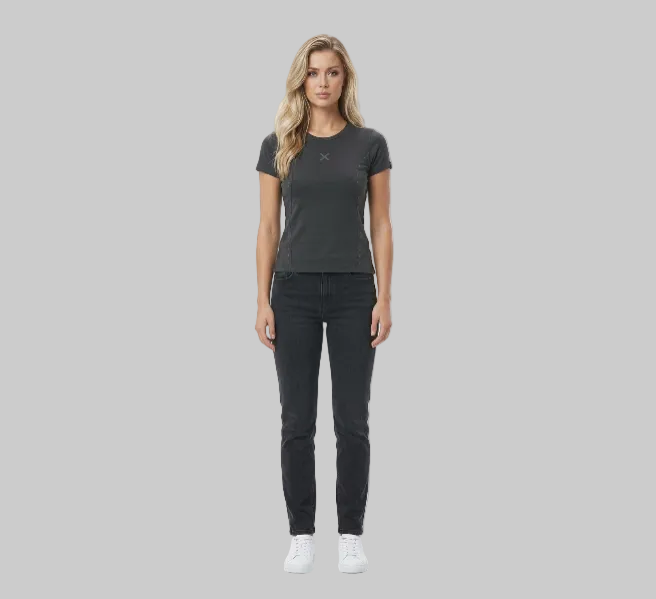 Urban Seam T-Shirt – Dark Grey (Women)