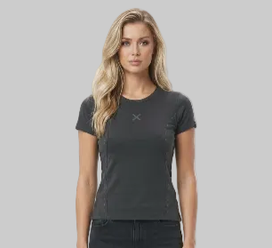 Urban Seam T-Shirt – Dark Grey (Women)