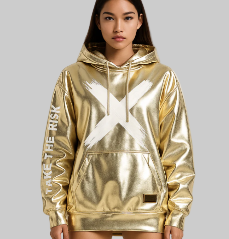 Hoodie Gold Chrome Era